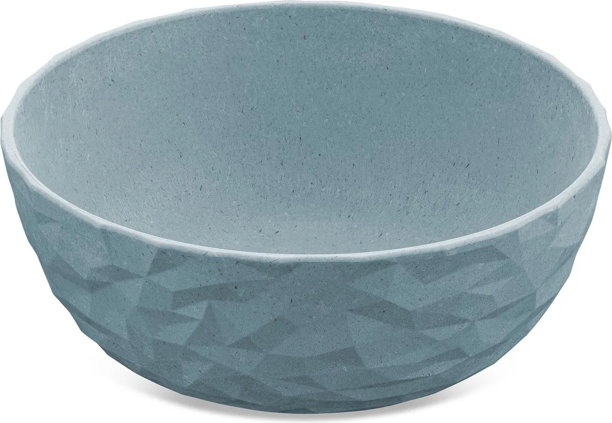 Bio-Circulair - Club Bowl Schaal 700 ml Set van 4 Stuks - Bio Circulair Kunststof fra Koziol i Blå – produktbillede