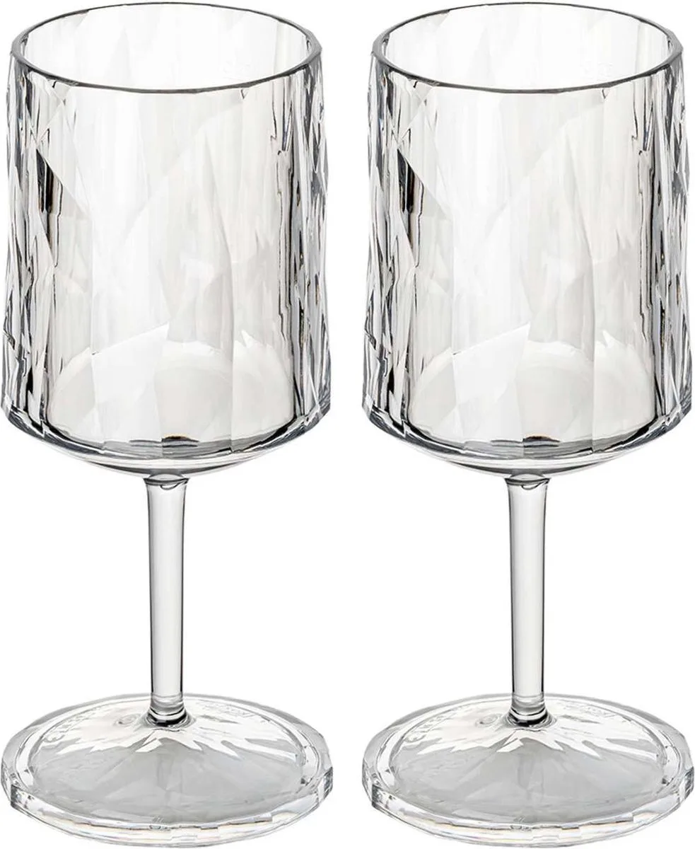 Club No.21 - Superglas - 250ml - Wijnglas - Set van 2 de Koziol en Transparent – photo produit
