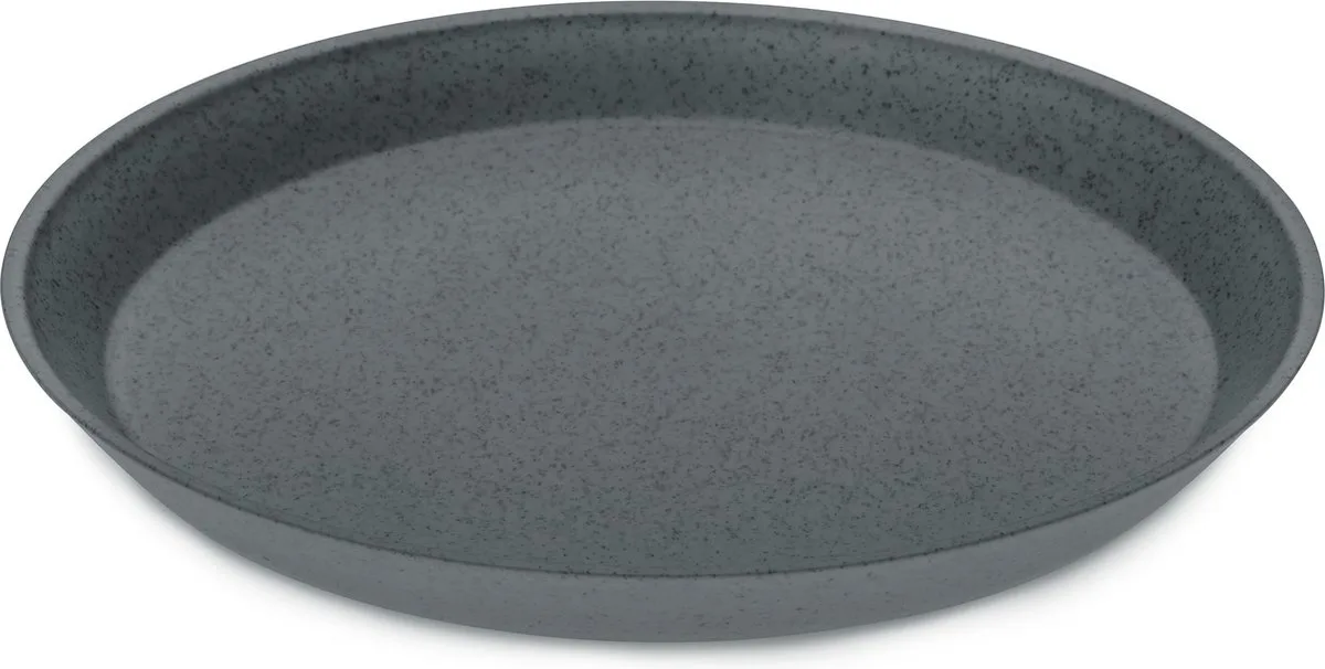 Connect Plate Small by Koziol in Dark grey – product photo