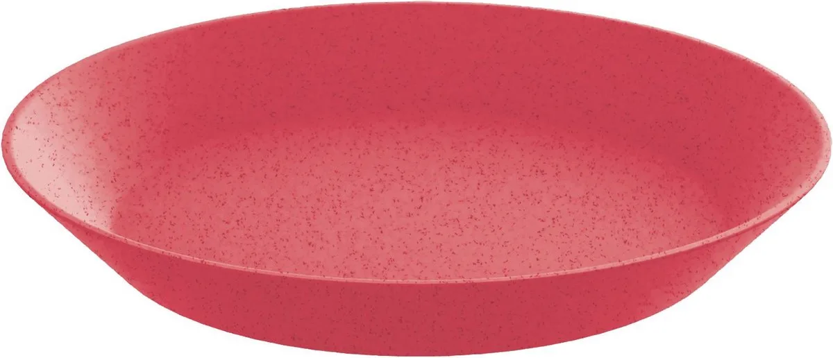 Connect Soup Plate van Koziol in Roze – productfoto