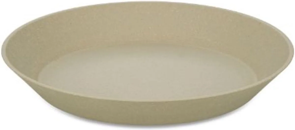 Diep Bord, 24 cm, Set van 4, Organic, Zand van Koziol in Beige – productfoto