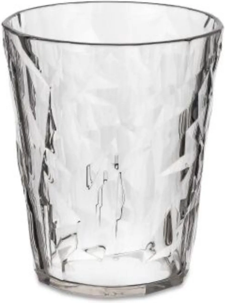 Drinkglas, 0,25 L, Organic fra Koziol i Gennemsigtig – produktbillede