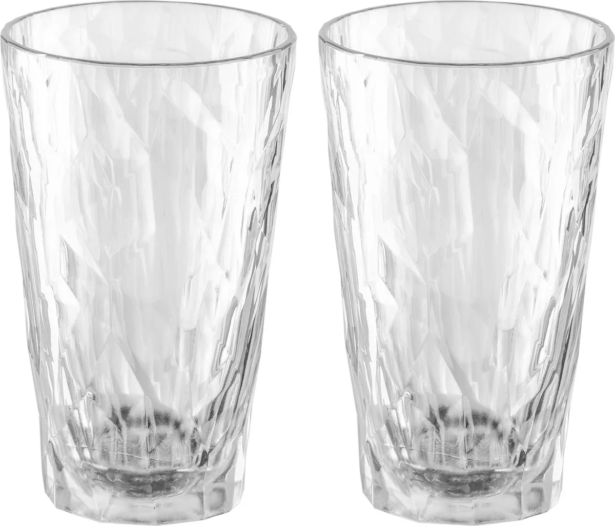 Drinkglas, 0.3 L, Set van 2, Organic by Koziol in Transparent – product photo