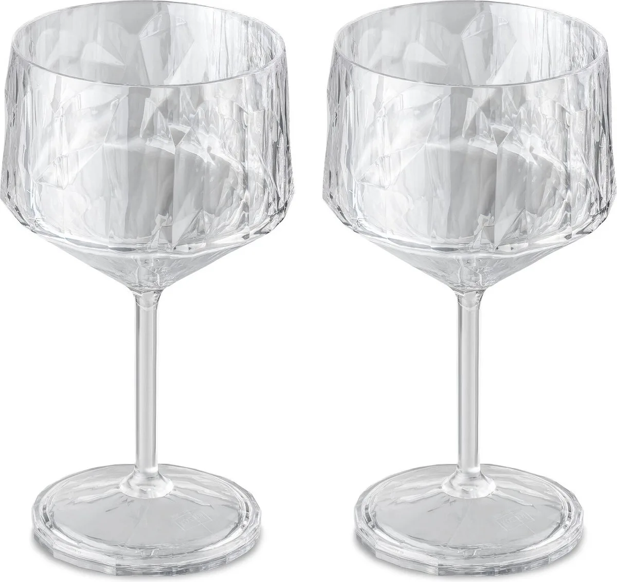 Gin Tonic Glazen - Onbreekbaar Superglas- Superglas - 400 ml - 2 stuks van Koziol in Transparant – productfoto