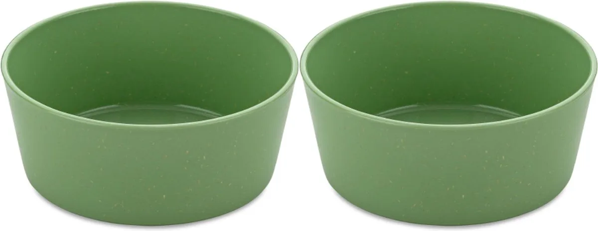 Kom, 0.89 L, Set van 2, Organic, Blad van Koziol in Groen – productfoto