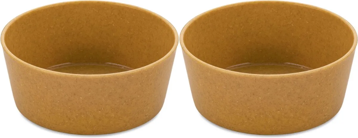 Kom, 0.89 L, Set van 2, Organic, Houtvezels de Koziol en Marron – photo produit