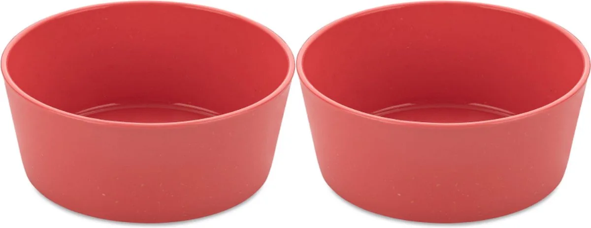 Kom, 0.89 L, Set van 2, Organic, Natuur Koraal by Koziol in Pink – product photo