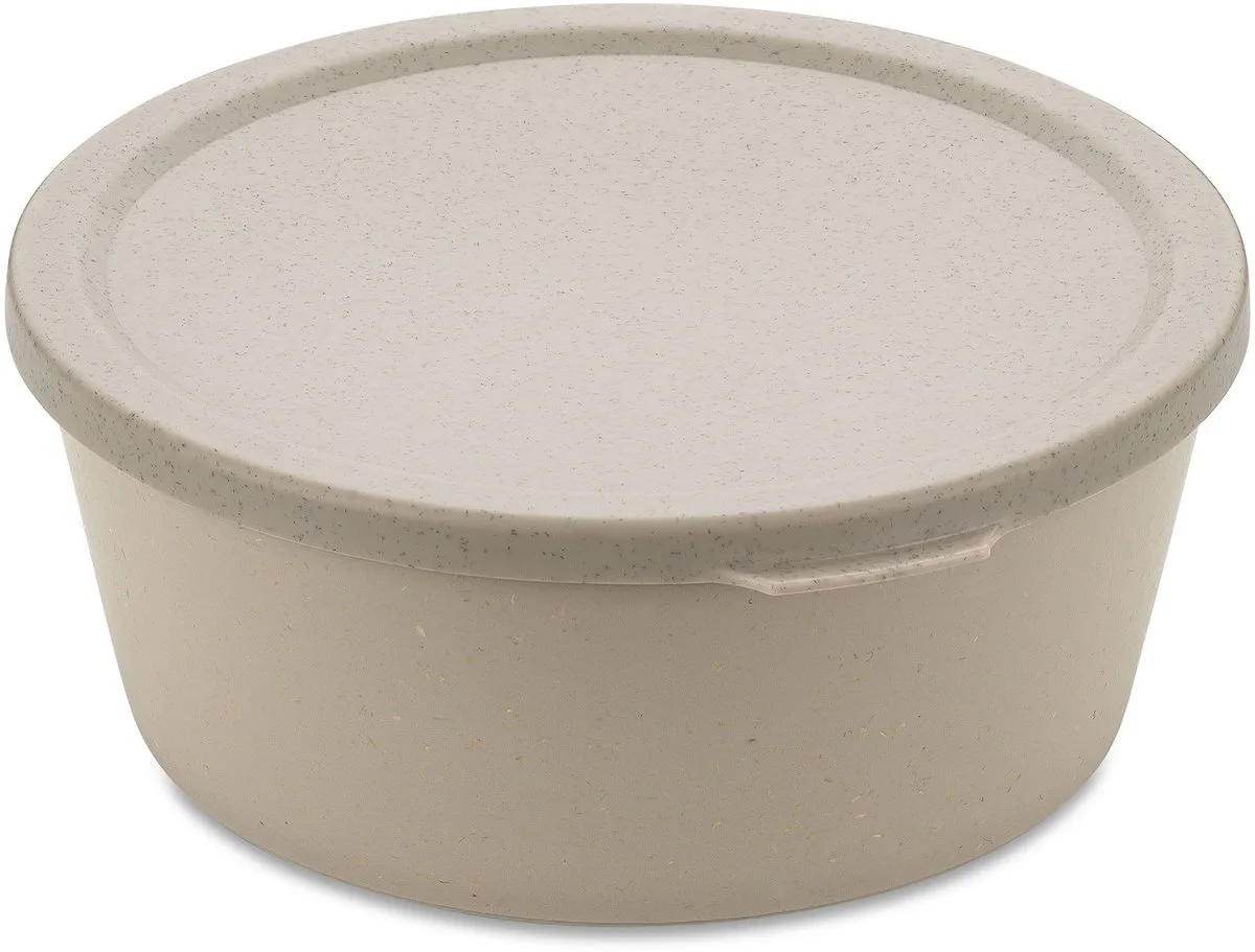 Kom met deksel, 0.4 L, Organic, Zand de Koziol en Beige – photo produit