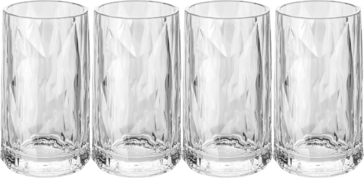 Kunststof Shotglas Club No. 7 4 cl | 4 stuks van Koziol in Transparant – productfoto