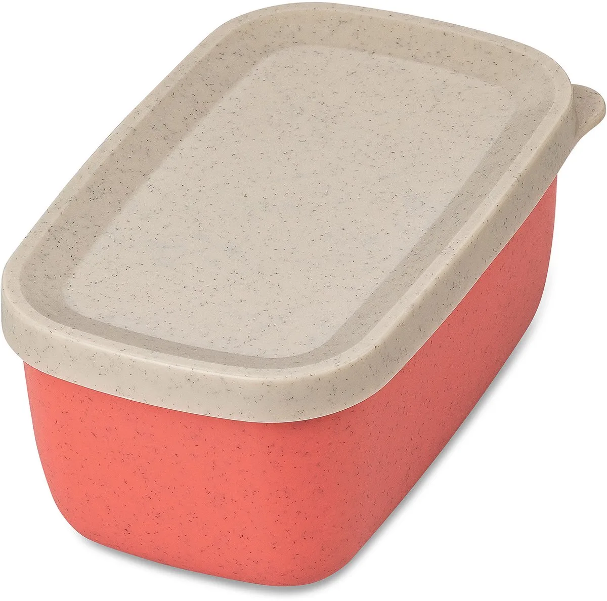 lunchbox-klein-lekvrij-organic-koraal-koziol-candy-s fra Koziol i Lyserød – produktbillede