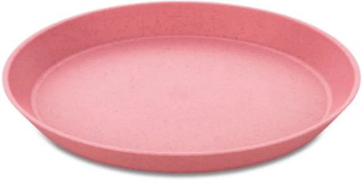 Rond bord, 20.5 cm, Organic, Aardbei van Koziol in Roze – productfoto