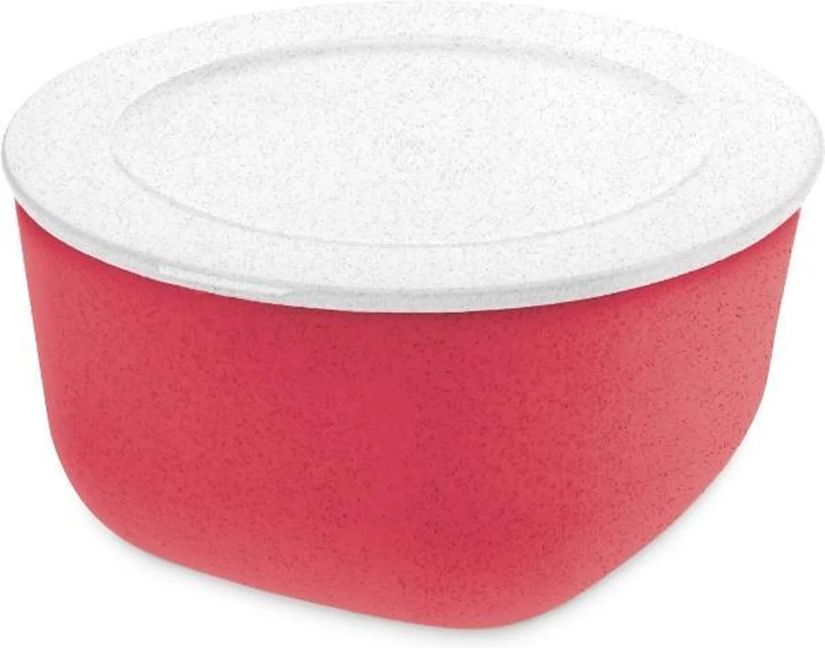 Schaal met Deksel, 2 L, Organic Koraal van Koziol in Rood – productfoto