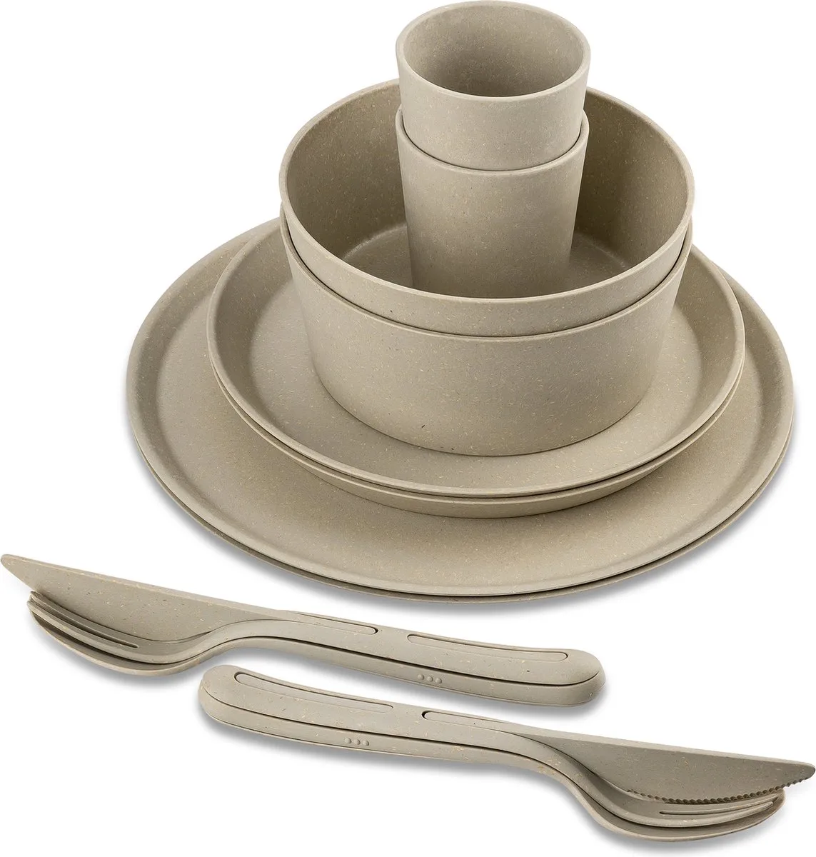 serviesset-helsinki-set-van-10-organic-koziol-connect van Koziol in Beige – productfoto