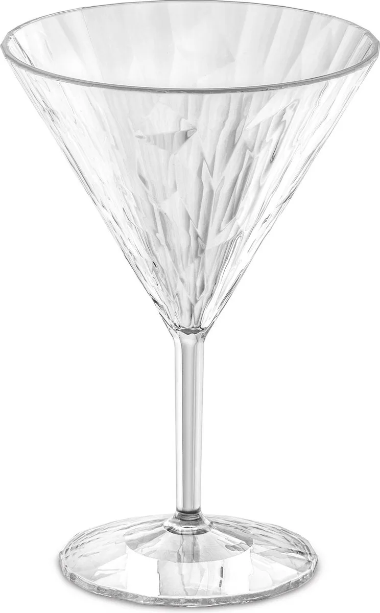 Superglas Club No. 12 Cocktailglas 250 ml Set van 6 Stuks - Kunststof de Koziol en Transparent – photo produit