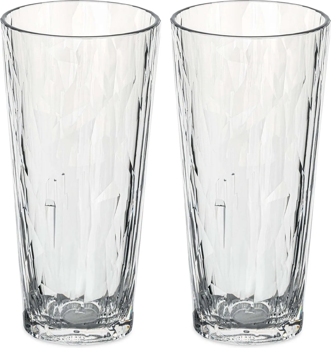 Superglas Club No. 19 Glas 250 ml Set van 2 Stuks - Thermoplastic van Koziol in Transparant – productfoto