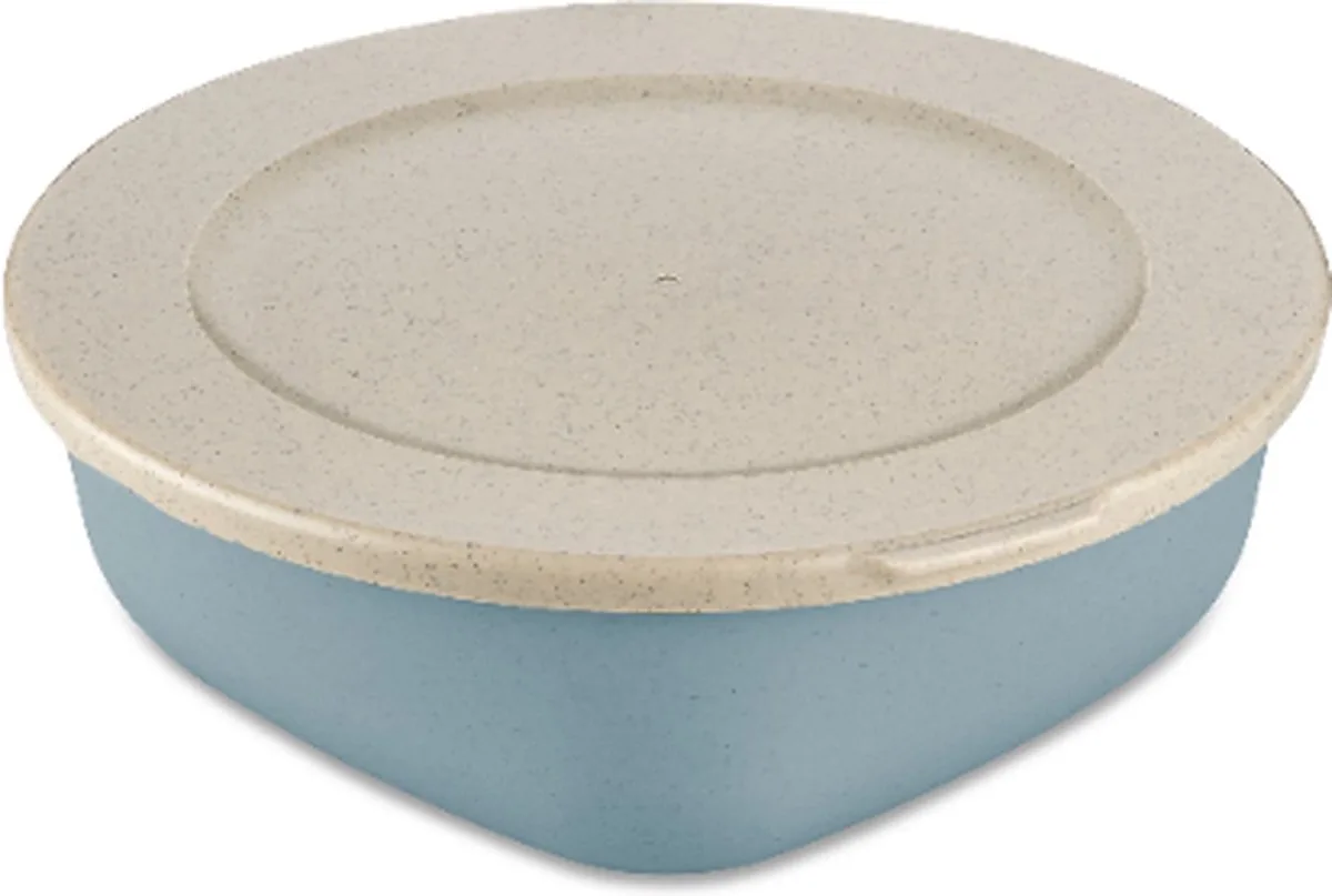 vershouddoos-kom-met-deksel-1-3-l-natuur-bloemen-blauw-organic-bio-circular-koziol-connect-box fra Koziol i Blå – produktbillede