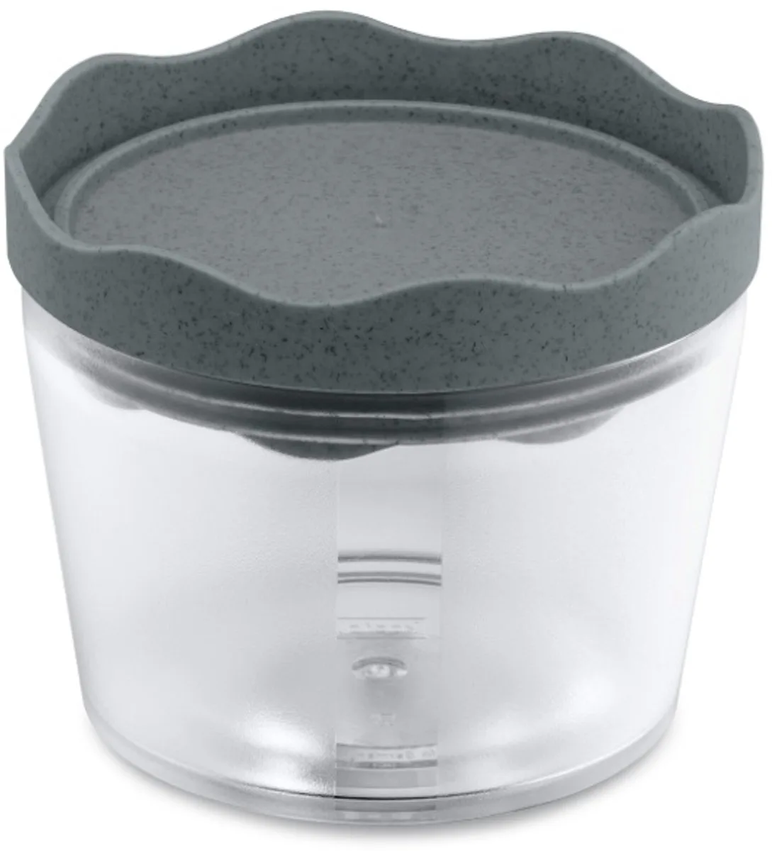 Voorraadpot, 0.3 L, Organic Diep von Koziol in Grau – Produktfoto