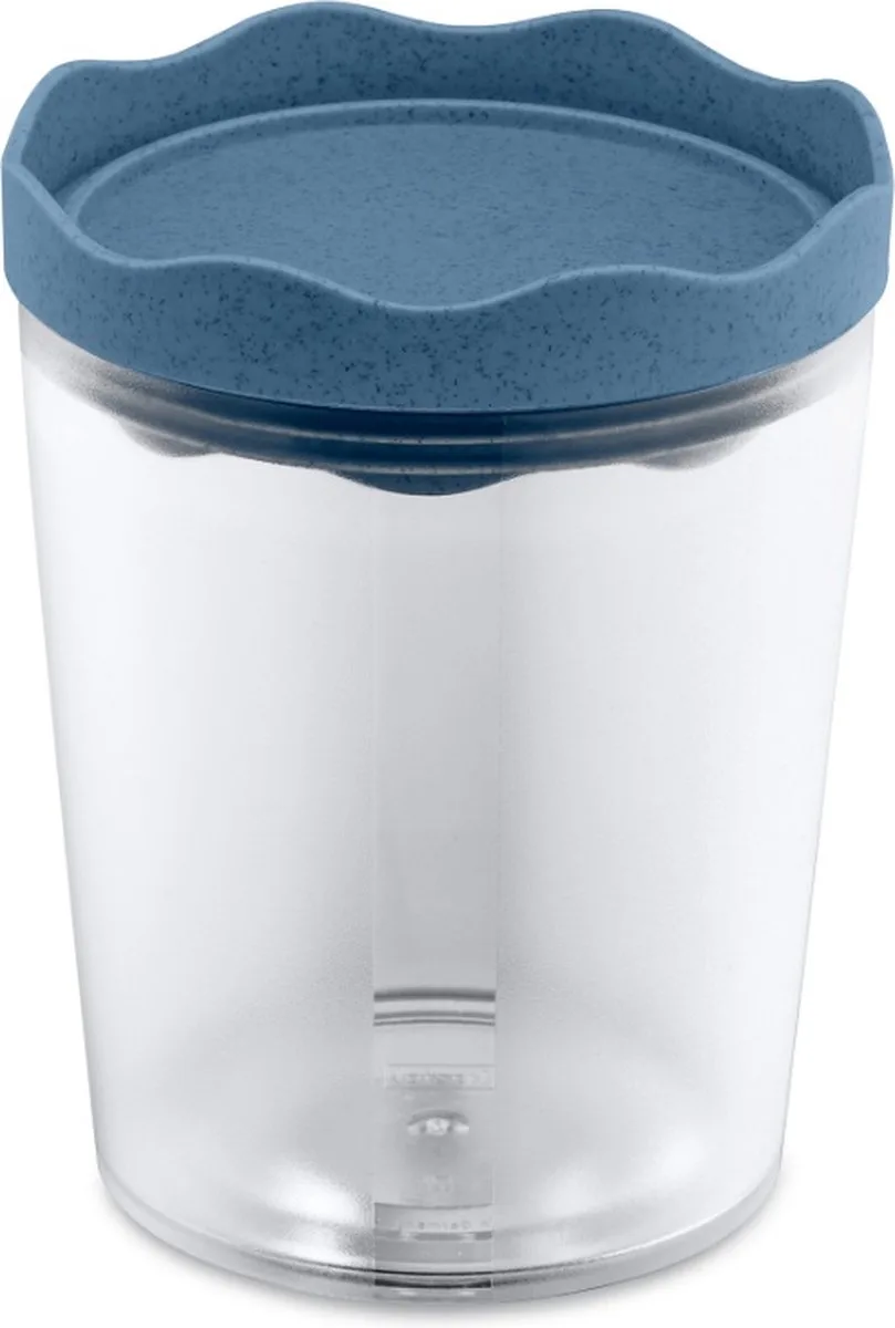 Voorraadpot, 0.75 L, Organic Diep van Koziol in Blauw – productfoto