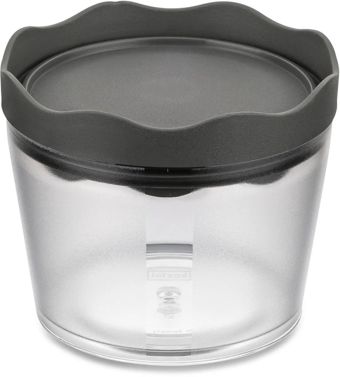 Voorraadpot, Rond, 0.3 L, As by Koziol in Grey – product photo