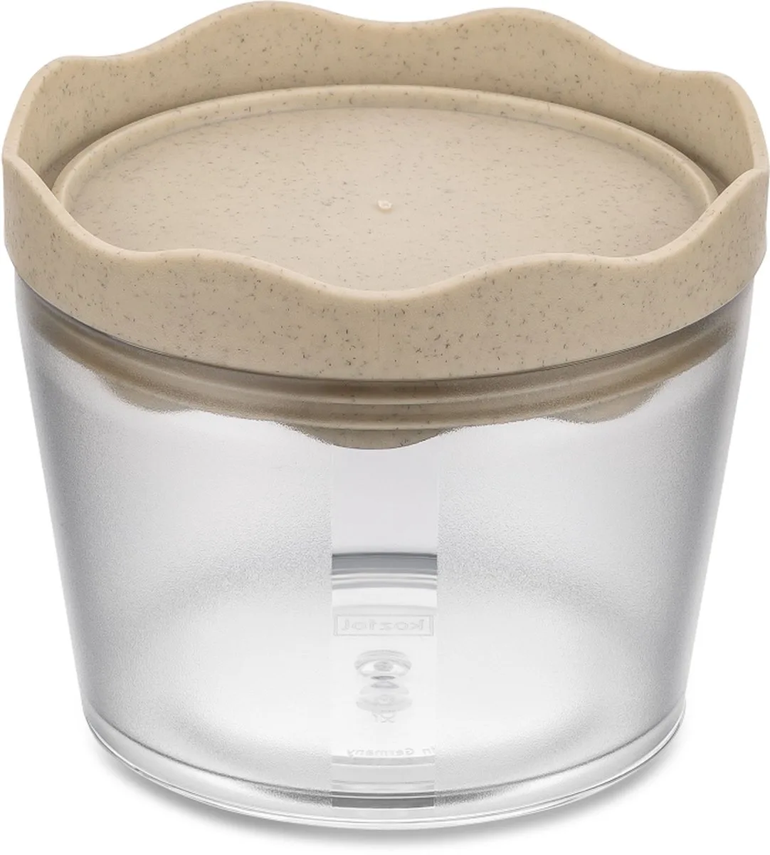 Voorraadpot, Rond, 0.3 L, Zand van Koziol in Beige – productfoto