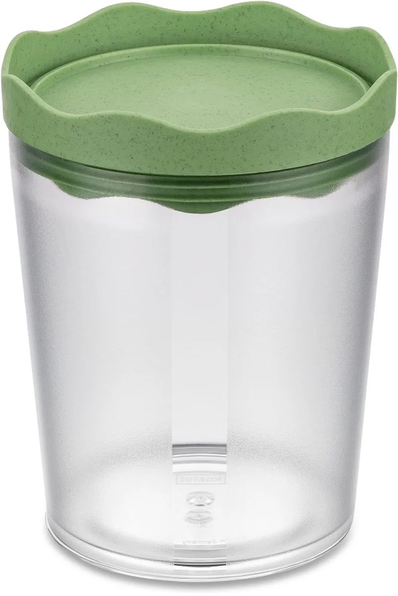 Voorraadpot, Rond, 0.75 L, Blad de Koziol en Vert – photo produit