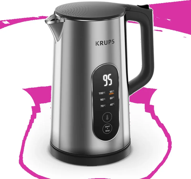 BW871DF0 – Waterkoker – 6 temperaturen – warmhoudfunctie von Krups in Schwarz – Produktfoto