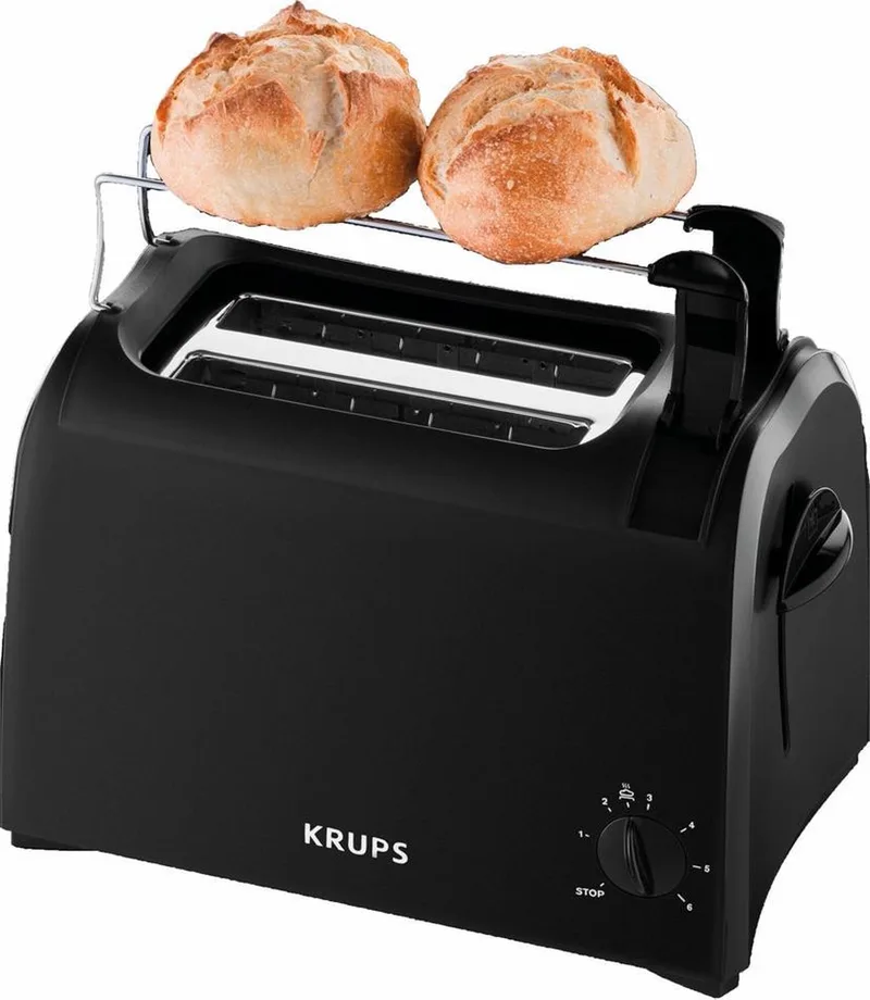 Express Toaster - KH201B10 de Krups en Noir – photo produit