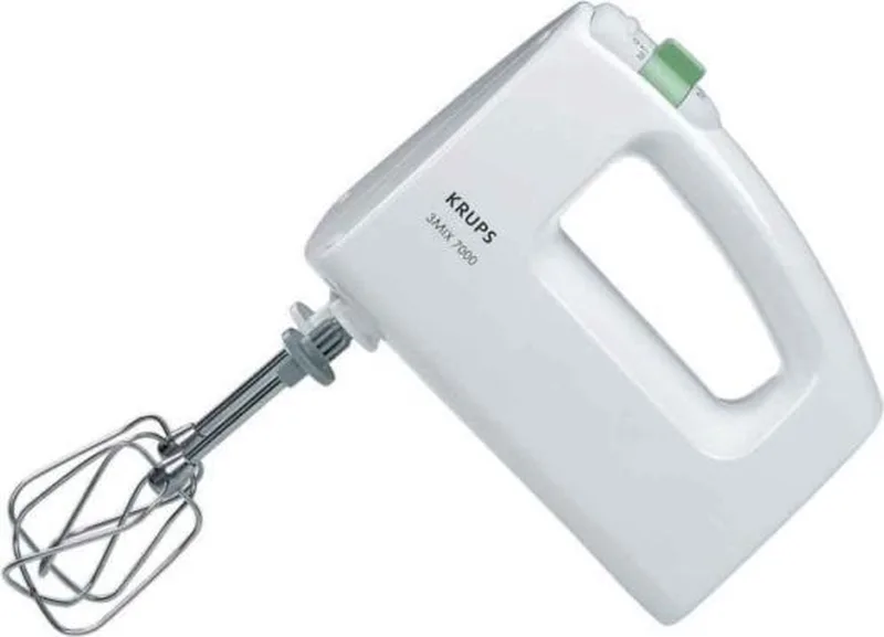 Handmixer F 608-01 by Krups in White – product photo