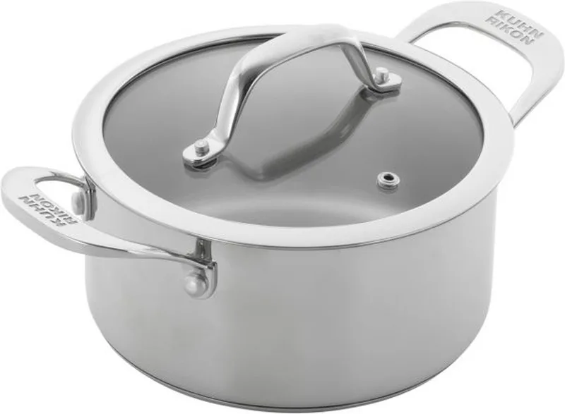 Allround Series - Kookpan 2.3L - RVS - Keramisch, Gas, Halogeen, Inductie de Kuhn Rikon en Roestvrijstaal – photo produit