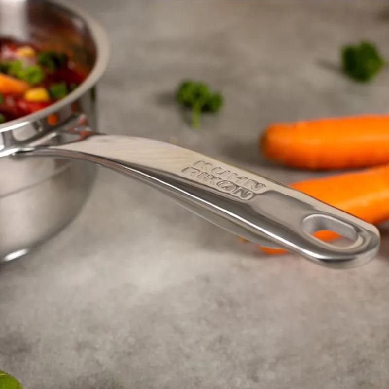 Allround steelpan 3,1 l 20 cm van Kuhn Rikon in Zilver – productfoto