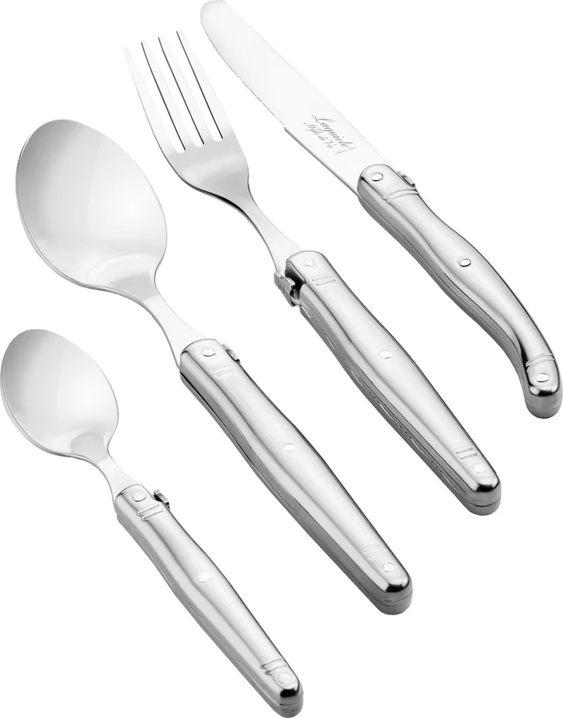 Bestekset Premium line - 24-delig by Laguiole Style de Vie in Rvs – product photo