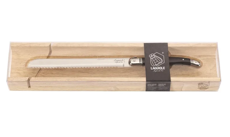 Broodmes - met stokbroodplank by Laguiole Style de Vie in Black – product photo