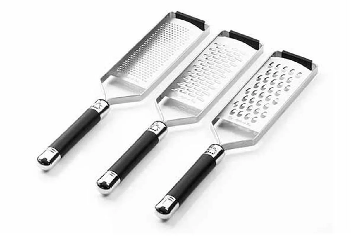 Premium Line Raspen set - 3-delig de Laguiole Style de Vie en Noir – photo produit
