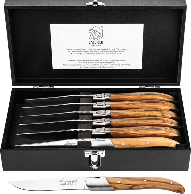 Steakmessen Luxury Line - 6-delig