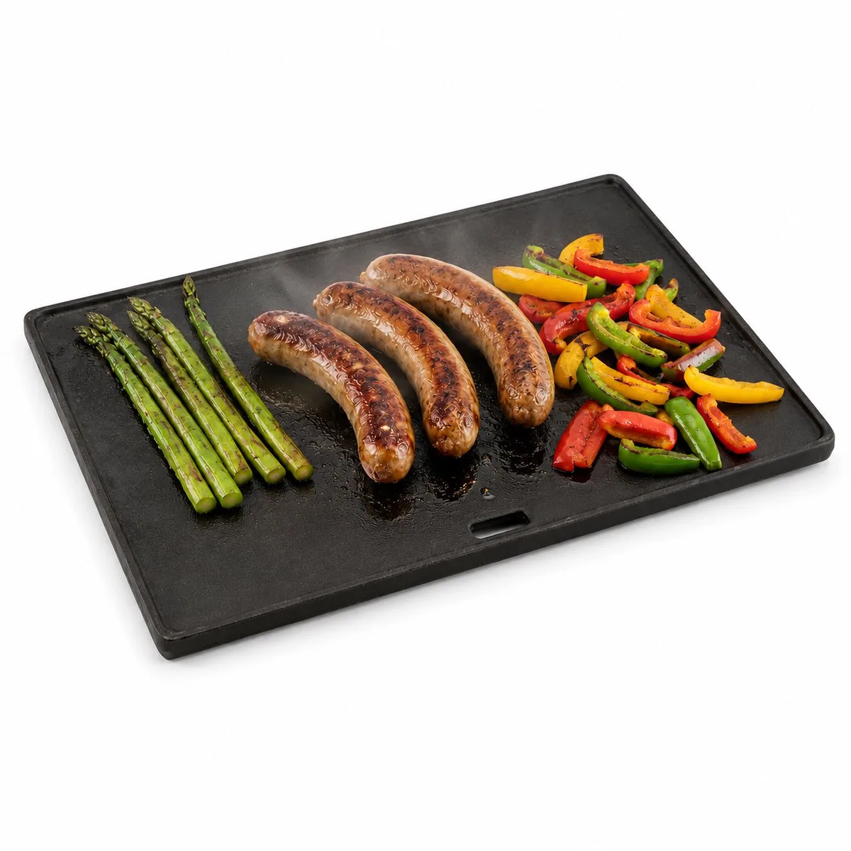 gietijzer grillplaat triton 2.0 van Landmann in Zwart – productfoto