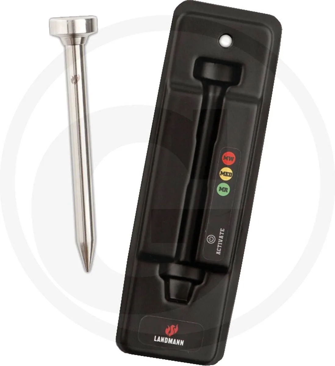 LED - grillthermometer de Landmann en Noir – photo produit