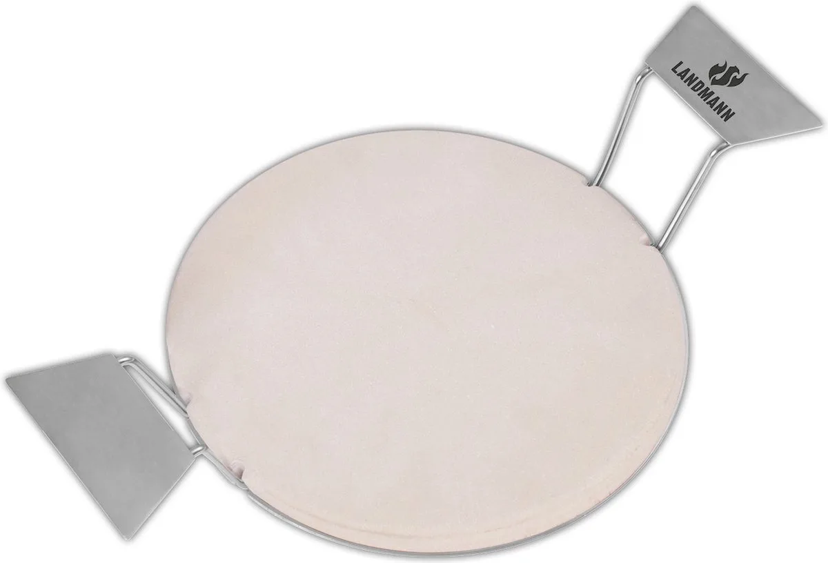 Pizzastein 15915 Set 3-delig. bruin van Landmann in Beige – productfoto