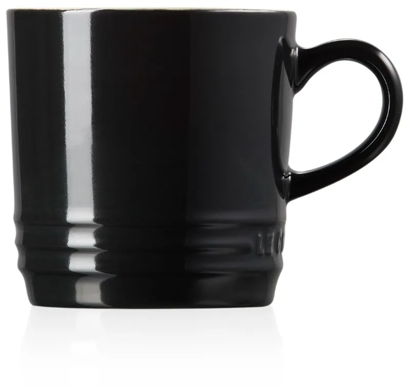 aardewerk cappuccino mok | 200 ml von Le Creuset in Schwarz – Produktfoto