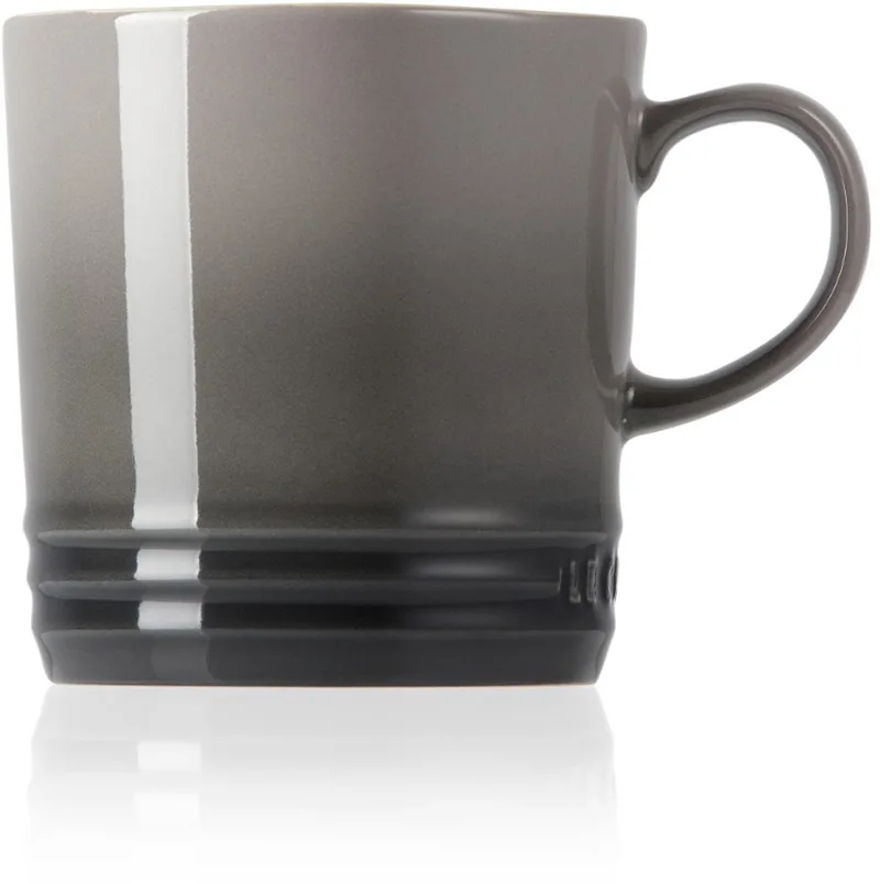 aardewerk mok | 350 ml | Vuursteengrijs by Le Creuset in Flint – product photo