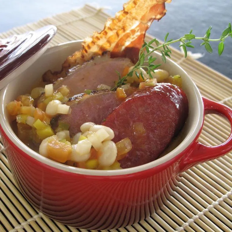 Aardewerken mini-braadpan 0,25L by Le Creuset in Kersenrood – product photo