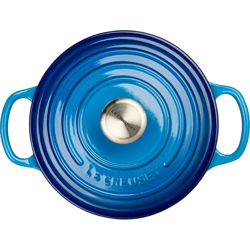 Braad- / Stoofpan Signature rond 18cm 1,8l by Le Creuset in Azure – product photo 3 of 3