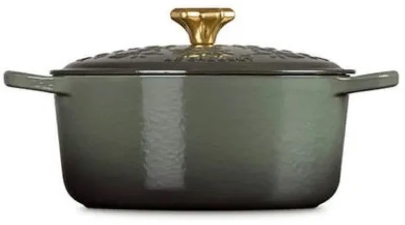 Braadpan Kerstboom Relief 24 cm de Le Creuset en Thyme – photo produit