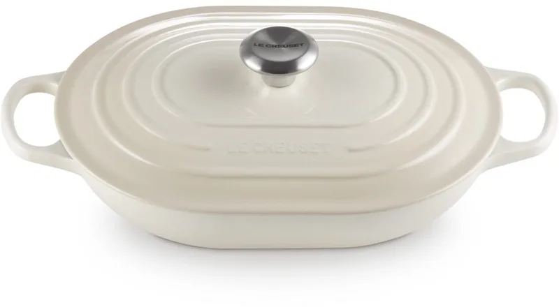 Braadpan Oblong 3,4L - 31cm by Le Creuset in Meringue – product photo