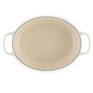 Braadpan Ovaal Signature - ø 31 cm / 6.3 Liter de Le Creuset en Meringue – photo produit 2 sur 4