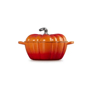 Braadpan Pompoen 24 cm Oranjerood von Le Creuset in Oranje Rood – Produktfoto 4 von 5