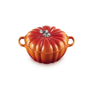 Braadpan Pompoen 24 cm Oranjerood von Le Creuset in Oranje Rood – Produktfoto 3 von 5