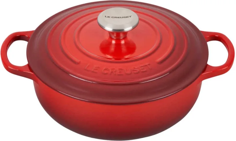 Braadpan Sauteuse 24cm Rood by Le Creuset in Kersenrood – product photo
