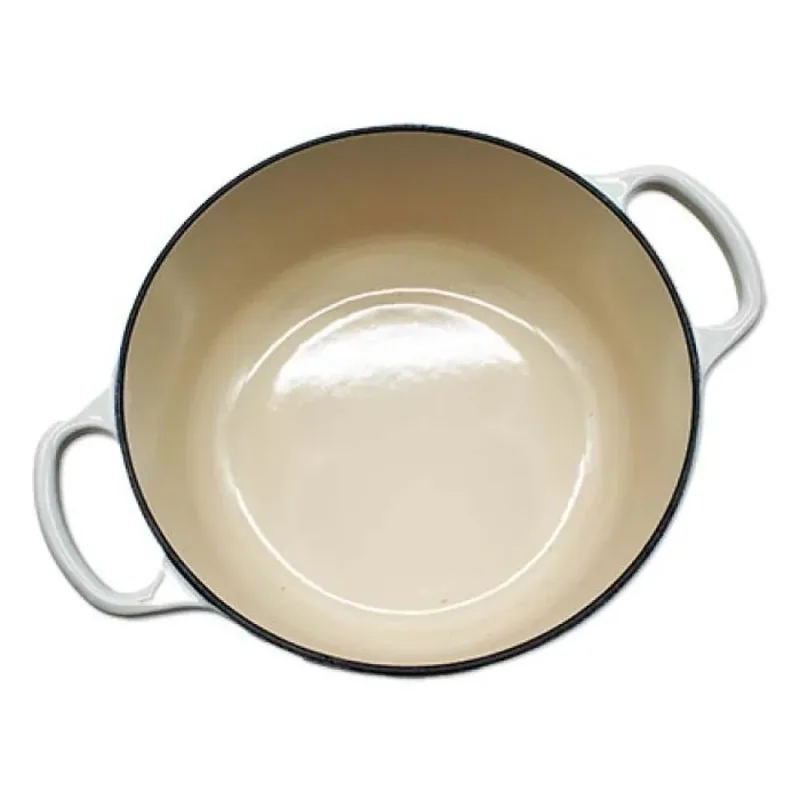 Braadpan Signature - ø 20 cm / 2.4 liter van Le Creuset in Meringue – productfoto 2 van 3