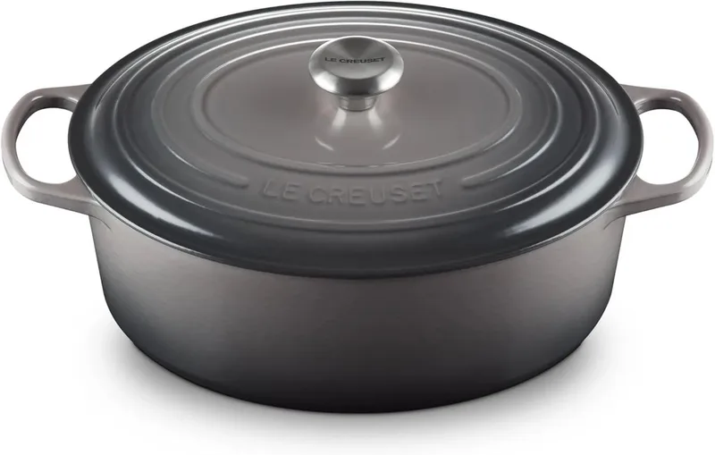 Braadpan Signature ovaal 33cm 7,5l by Le Creuset in Flint – product photo