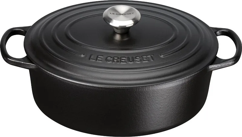 Casserole Signature Oval 29 Cm de Le Creuset en Noir – photo produit 1 sur 3